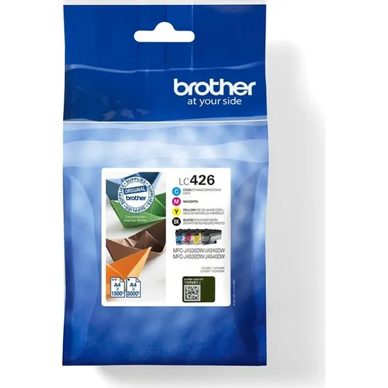 Brother LC426VAL Multipak 4 farver (sort, cyan, magenta, gul)