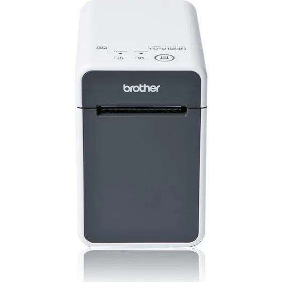 Brother TD-2125N Termisk Etiketprinter, Hvid/Sort