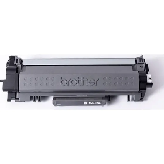 Brother TN-2590XXL Sort, 5.000 sider, original toner