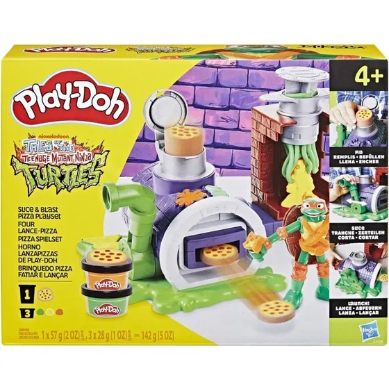Play-Doh Teenage Mutant Ninja Turtles Slice & Blast Pizza Playset