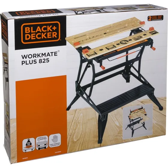 BLACK+DECKER WM825 Arbejdsbord 740x830 mm, sort
