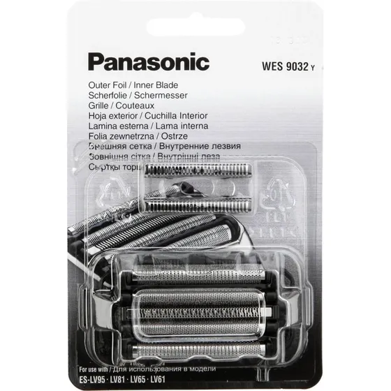 Panasonic WES9032Y1361 Reserve-barberingsskærer, sort metallisk