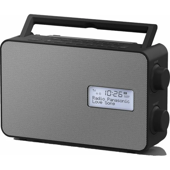 Panasonic RF-D30BT DAB+ Bluetooth Radio, Sort