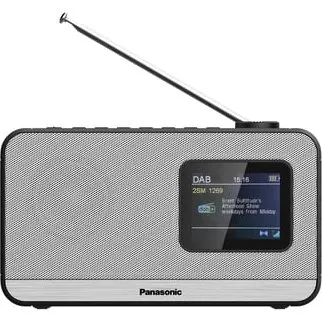 Panasonic RF-D15EG DAB Bærbar Radio Sort/Sølv