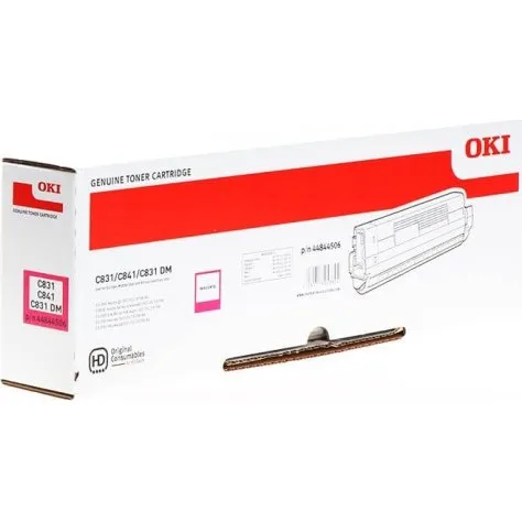 OKI Magenta Toner 44844506 – 10.000 sider