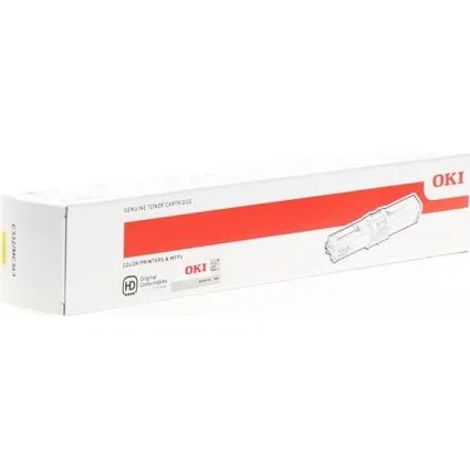 OKI 46508709 Gul Høj Kapacitet, 3000 Sider