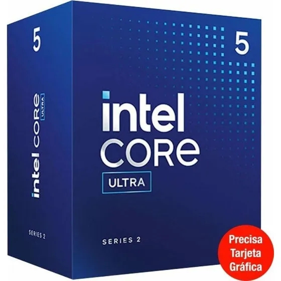 Intel Core Ultra 5 225F, 10 kerner, LGA1851, 4,9 GHz Turbo