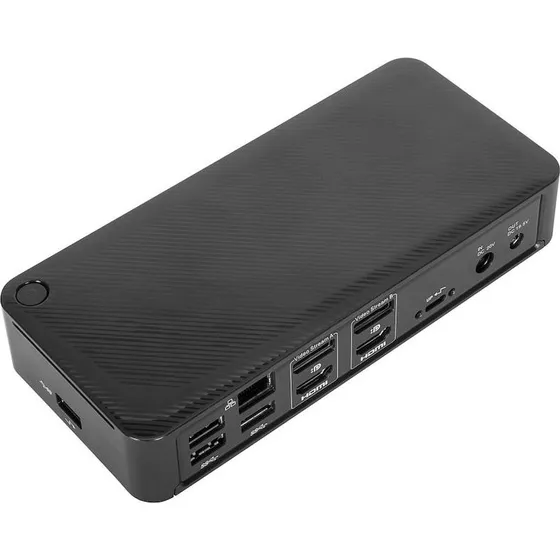 Targus USB-C Dual 4K Dock 100W, Sort