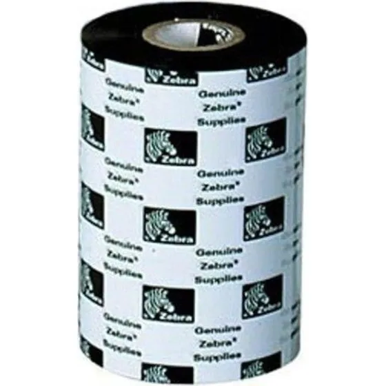 Zebra 03200GS11007 Sort Etiketrulle 110 mm x 74 m (12 stk.)