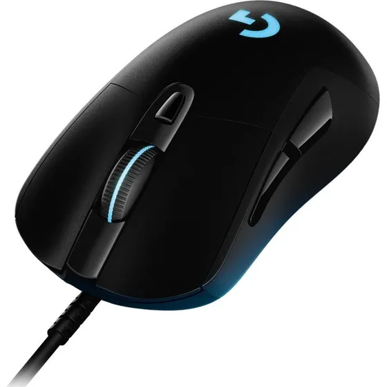 Logitech G403 HERO Gaming Mus, Sort, Kablet