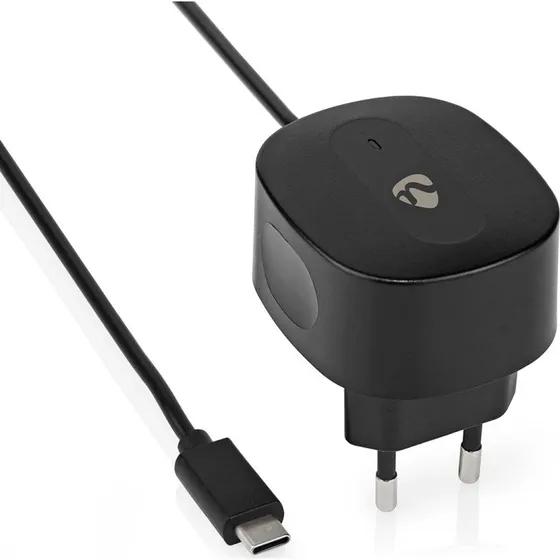 Nedis Vægoplader 15 W USB-C (1,5 m, sort)