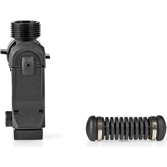 Nedis Elektronisk Aqua Stop WAAQ110EL, 3/4" Sort