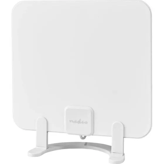 Nedis ANIR2502BK700 Indendørsantenne, Hvid, 30 dB, FM/UHF/VHF