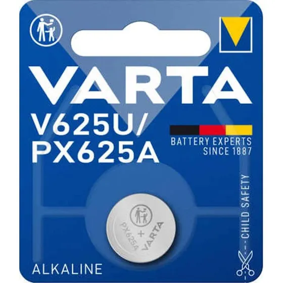 Varta V625U/PX625A Alkalisk Knapcellebatteri 1,5V