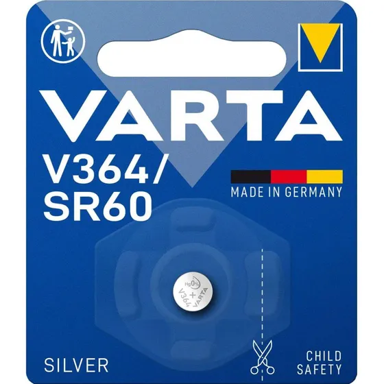 VARTA Silver Oxide SR60 1,55V Knappcelle, 1-pak