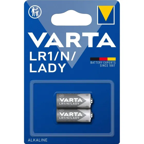 VARTA LR1/N/LADY 1,5V Alkaliske Batterier 2-pak