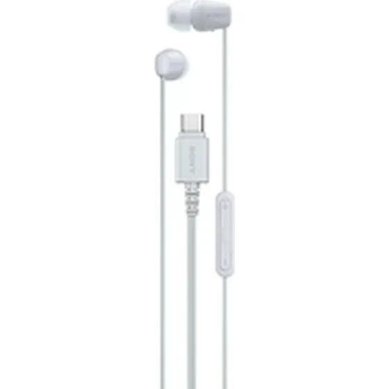 Sony IER-EX15C USB-C Hvid In-ear Hovedtelefoner