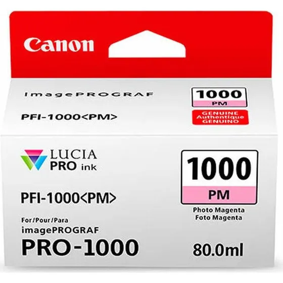 Canon PFI-1000 PM Fotomagenta 80 ml, 0551C001