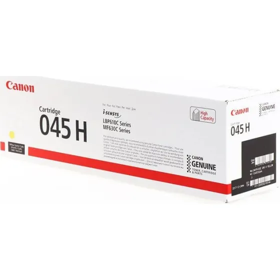 Canon 045H Gul Høj Kapacitet Tonerpatron