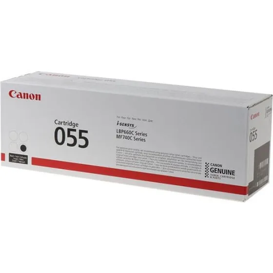 Canon Toner 055 Sort, 2300 sider, original