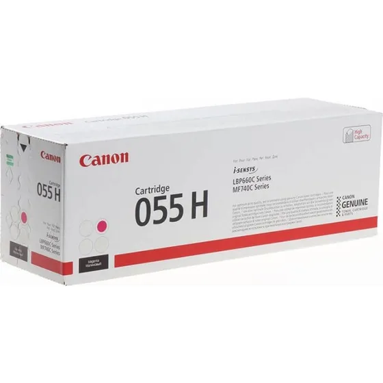 Canon 055H Magenta Høj Kapacitet Toner 5900 sider
