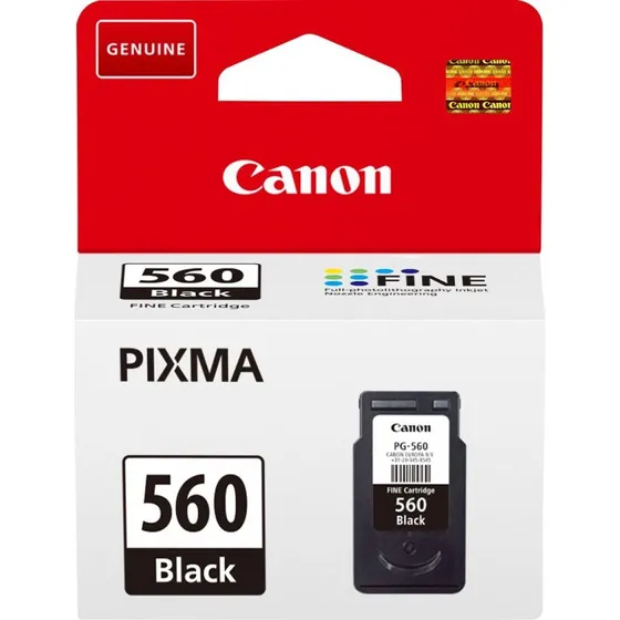 Canon PG-560 Sort Blækpatron – Original, Op til 180 Sider