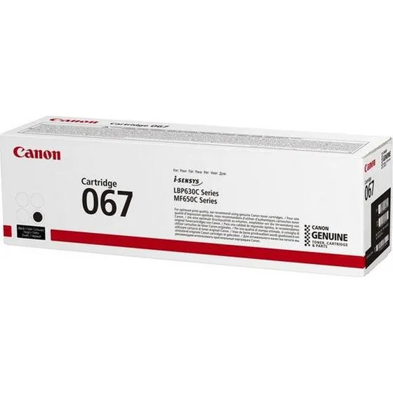 Canon 067 Sort Tonerpatron – 1.350 sider