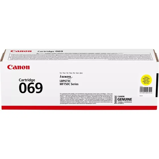 Canon CRG-069 Gul Tonerpatron, Original, 1.900 sider