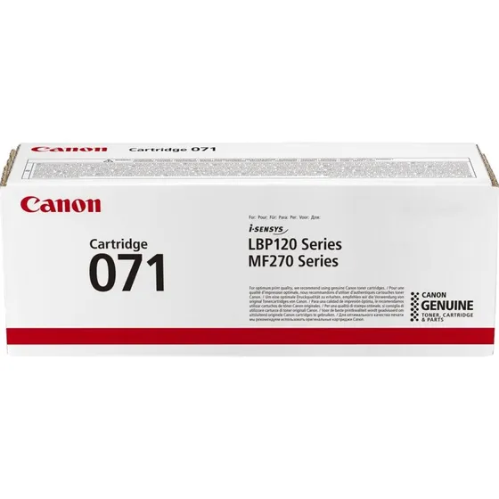 Canon CRG 071 Sort Toner, 1200 sider