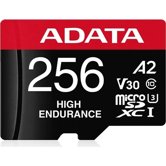 ADATA High Endurance MicroSD 256GB 100MB/s U3 V30