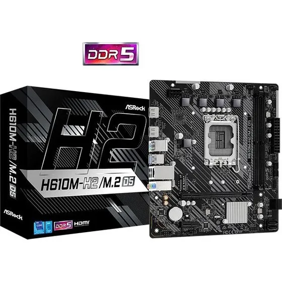 ASRock H610M-H2/M.2 D5 LGA1700 mATX DDR5