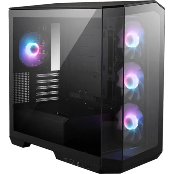 MSI MAG PANO M100R PZ Micro Tower, sort