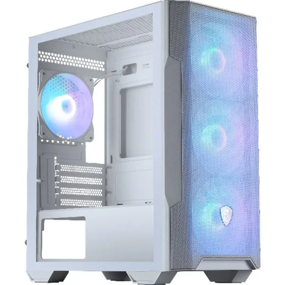 MSI MAG FORGE M100R MicroATX Hvid PC-kabinet