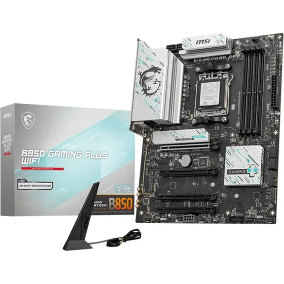 MSI B850 Gaming Plus WiFi Bundkort AM5 DDR5 ATX