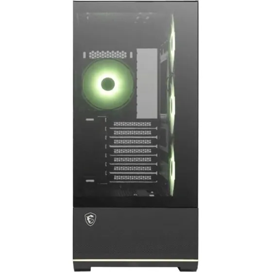 MSI MAG PANO 110R PZ Mid Tower Sort med Hærdet Glas