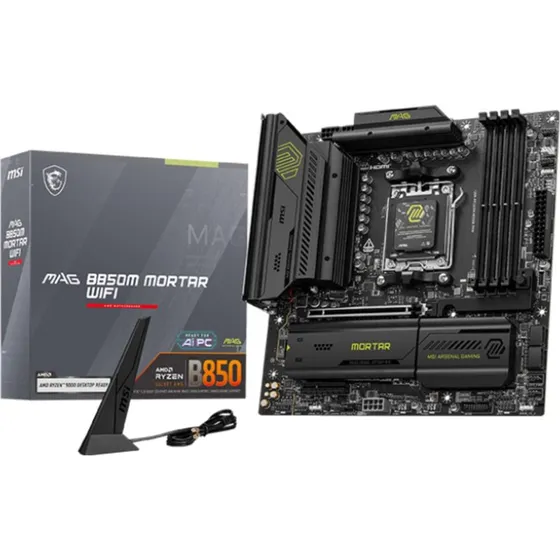 MSI MAG B850M Mortar WiFi micro ATX, AMD B850, Socket AM5