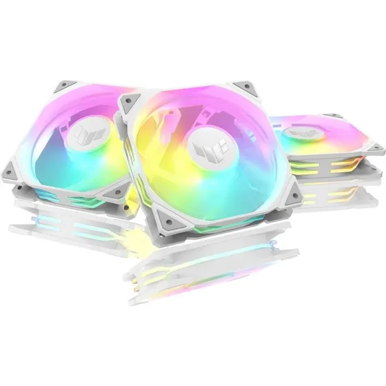 ASUS TUF Gaming TR120 ARGB 120 mm Hvid 3-pak