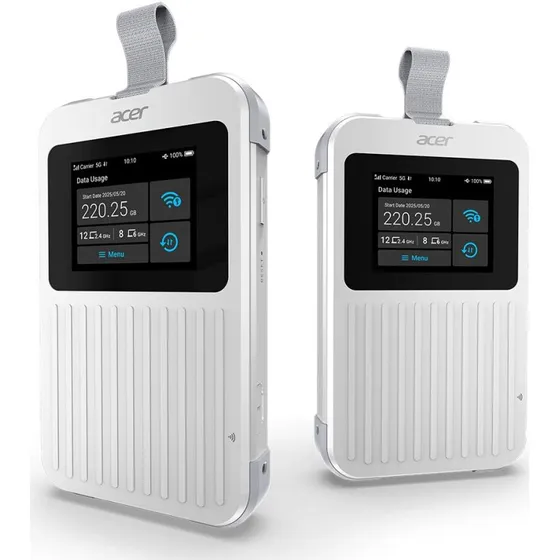 Acer Connect M6E 5G Hotspot Hvid