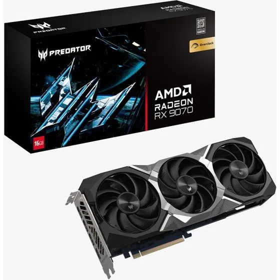 Acer Predator BiFrost RX 9070 OC 16GB GDDR6
