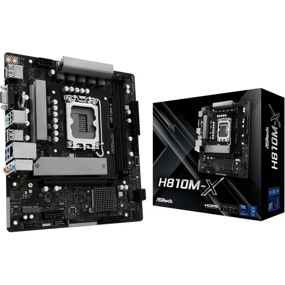 ASRock H810M-X Micro-ATX LGA1851 WiFi