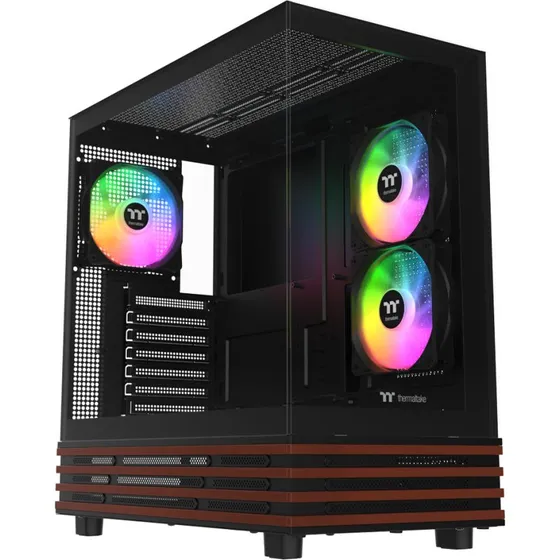 Thermaltake View 270 Plus WS ARGB Mid-Tower, sort, hærdet glas