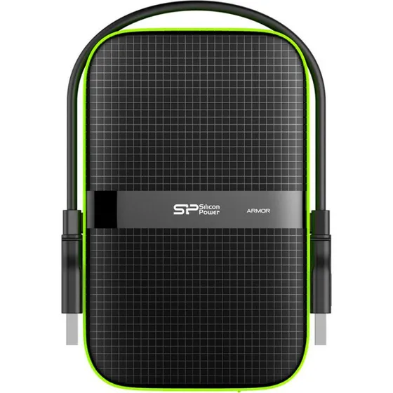 Silicon Power Armor A60 1TB 2,5" USB 3,0 Sort