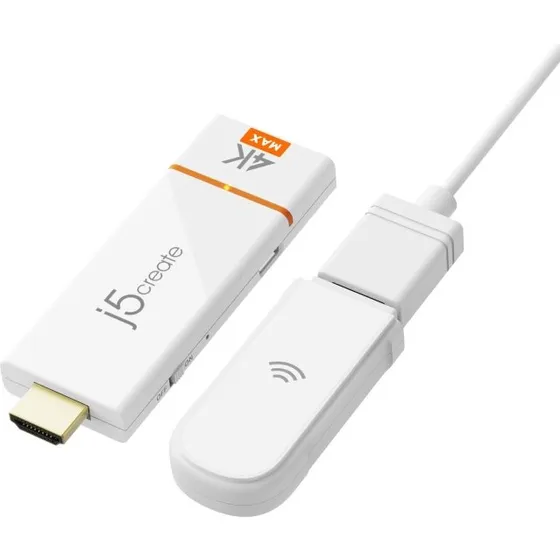 j5create ScreenCast 4K Max JVAW76MAX trådløs HDMI-skærmadapter