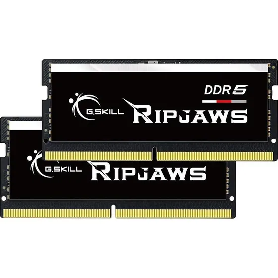 G.Skill Ripjaws DDR5 32GB (2×16GB) 4800 MHz SO-DIMM Sort