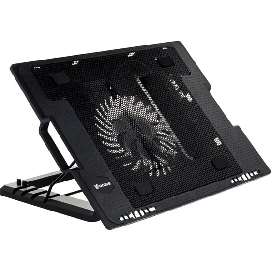 VAKOSS LF-1860AL Laptopkøler 17" Sort