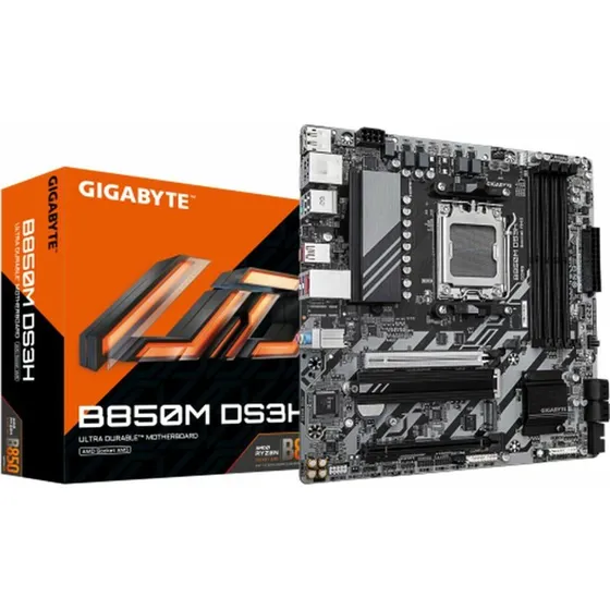 Gigabyte B850M DS3H AM5 DDR5 MicroATX Bundkort