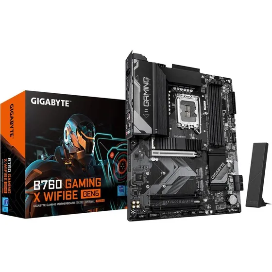 Gigabyte B760 Gaming X WiFi 6E Gen5 ATX LGA1700 DDR5