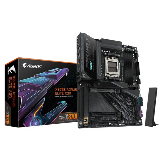 Gigabyte X870E Aorus Elite X3D AM5 ATX - DDR5