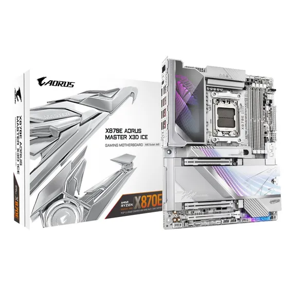 Gigabyte X870E AORUS MASTER X3D ICE ATX AM5 DDR5