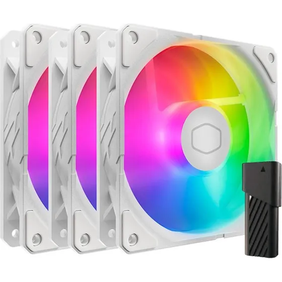 Cooler Master SickleFlow Edge 120 ARGB White 3-pak